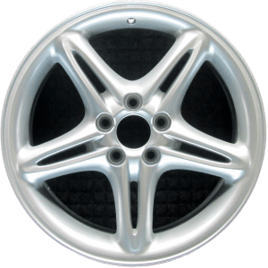 Genuine factory OEM All Silver wheel for 1998-2003 Volvo Professionally remanufactured to like-new condition