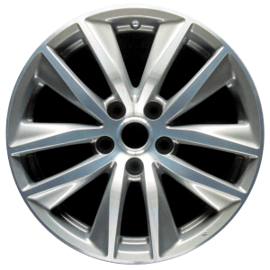 Genuine factory OEM Machined w/ Silver Pockets wheel for 2014-2021 Infiniti Professionally remanufactured to like-new condition