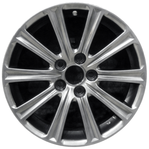 Genuine factory OEM Hyper Silver wheel for 2015-2021 Lexus Professionally remanufactured to like-new condition