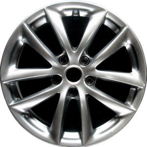 Genuine factory OEM Dark Hyper Front wheel for 2007-2010 Infiniti Front Professionally remanufactured to like-new condition