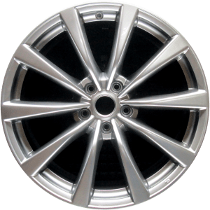 Genuine factory OEM Hyper Silver Front wheel for 2008-2010 Infiniti Front Professionally remanufactured to like-new condition