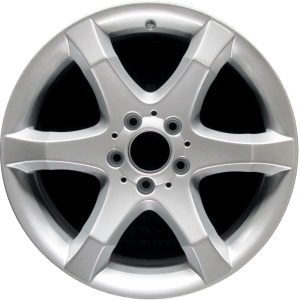 Genuine factory OEM All Silver Rear wheel for 2007 Mercedes-Benz Rear Professionally remanufactured to like-new condition