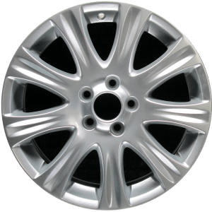 Genuine factory OEM Hyper Silver wheel for 2009-2011 Volvo Professionally remanufactured to like-new condition