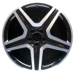 Genuine factory OEM Machined w/ Black Pockets wheel for 2013-2019 Mercedes-Benz Professionally remanufactured to like-new condition