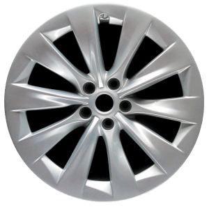 Genuine factory OEM All Silver wheel for 2016-2021 Tesla Professionally remanufactured to like-new condition
