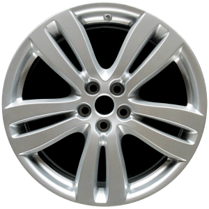 Genuine factory OEM All Silver Front wheel for 2010-2019 Jaguar Front Professionally remanufactured to like-new condition
