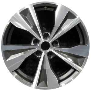 Genuine factory OEM Machined w/ Charcoal Pockets wheel for 2018-2024 Nissan Professionally remanufactured to like-new condition