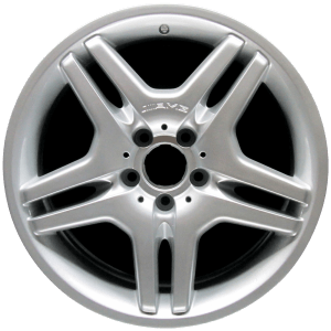 Genuine factory OEM Hyper Silver Rear wheel for 2003-2006 Mercedes-Benz Rear Professionally remanufactured to like-new condition