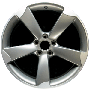 Genuine factory OEM Machined w/ Charcoal Spokes wheel for 2013-2018 Audi Professionally remanufactured to like-new condition