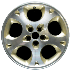 Genuine factory OEM Machined w/ Gold Pockets wheel for 1997-2000 Chrysler Professionally remanufactured to like-new condition
