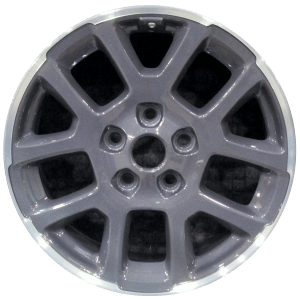 Genuine factory OEM Machined Lip w/ Gray Spokes wheel for 2020-2023 Jeep Professionally remanufactured to like-new condition