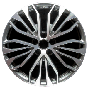 Genuine factory OEM Machined w/ Charcoal Pockets wheel for 2016-2018 Audi Professionally remanufactured to like-new condition