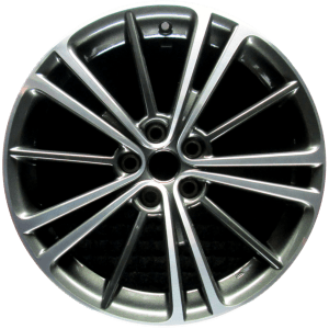 Genuine factory OEM Machined w/ Charcoal Pockets wheel for 2013-2016 Scion, Subaru Professionally remanufactured to like-new condition