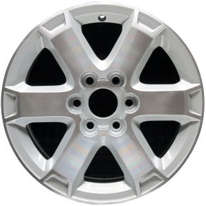Genuine factory OEM Machined w/ Silver Pockets wheel for 2007-2017 GMC, Saturn Professionally remanufactured to like-new condition