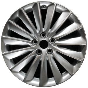 Genuine factory OEM Hyper Silver Rear wheel for 2014-2016 Hyundai Rear Professionally remanufactured to like-new condition