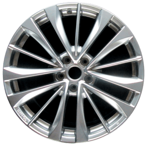 Genuine factory OEM Hyper Silver Rear wheel for 2009-2015 Infiniti Rear Professionally remanufactured to like-new condition