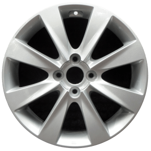 Genuine factory OEM All Silver wheel for 2012-2014 Hyundai Professionally remanufactured to like-new condition