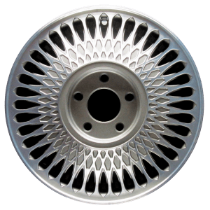 Genuine factory OEM Machined w/ Charcoal Pockets wheel for 1989-1993 Cadillac Professionally remanufactured to like-new condition