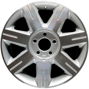 Genuine factory OEM Machined w/ Silver Pockets wheel for 2006-2007 Cadillac Professionally remanufactured to like-new condition