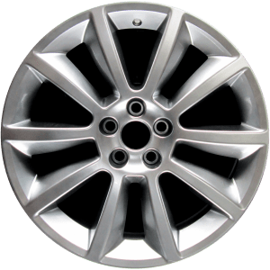 Genuine factory OEM Hyper Silver wheel for 2009-2012 Ford Professionally remanufactured to like-new condition
