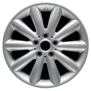 Genuine factory OEM All Silver wheel for 2014-2022 Mini Professionally remanufactured to like-new condition