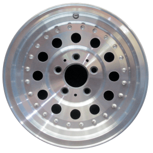 Genuine factory OEM Without Center Cap Inserts wheel for 1988-1992 Ford Professionally remanufactured to like-new condition