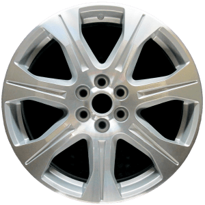 Genuine factory OEM Machined w/ Silver Pockets wheel for 2012-2016 Cadillac Professionally remanufactured to like-new condition