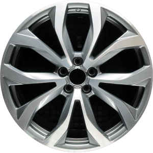 Genuine factory OEM Machined w/ Charcoal Pockets wheel for 2012-2015 Audi Professionally remanufactured to like-new condition