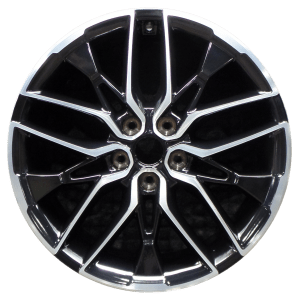 Genuine factory OEM Machined w/ Black Pockets wheel for 2021-2024 KIA Professionally remanufactured to like-new condition