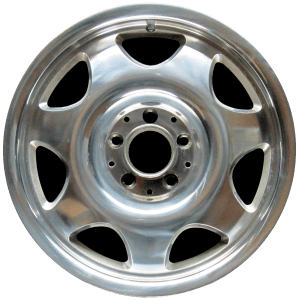 Genuine factory OEM Polished wheel for 1998-2000 Mercedes-Benz Professionally remanufactured to like-new condition