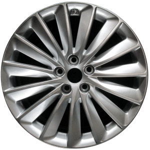 Genuine factory OEM Hyper Silver Front wheel for 2014-2016 Hyundai Front Professionally remanufactured to like-new condition