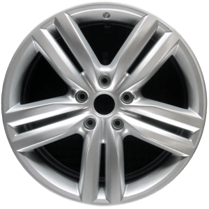 Genuine factory OEM Hyper Silver wheel for 2011-2017 Volkswagen Professionally remanufactured to like-new condition