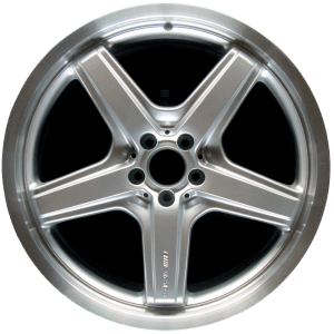 Genuine factory OEM Machined w/ Charcoal Pockets wheel for 2008-2009 Mercedes-Benz Professionally remanufactured to like-new condition