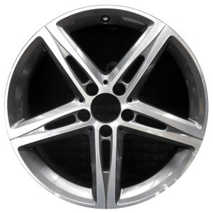 Genuine factory OEM Machined w/ Charcoal Pockets wheel for 2019-2022 Mercedes-Benz Professionally remanufactured to like-new condition