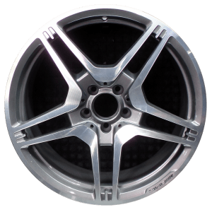 Genuine factory OEM Polished Rear wheel for 2010-2013 Mercedes-Benz Rear Professionally remanufactured to like-new condition