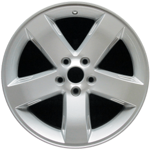 Genuine factory OEM All Silver wheel for 2005-2014 Dodge Professionally remanufactured to like-new condition