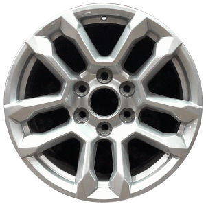 Genuine factory OEM All Silver wheel for 2022-2026 Chevrolet, GMC Professionally remanufactured to like-new condition