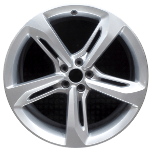 Genuine factory OEM All Silver wheel for 2019-2024 Audi Professionally remanufactured to like-new condition