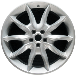 Genuine factory OEM All Silver Rear wheel for 2011-2015 Jaguar Rear Professionally remanufactured to like-new condition