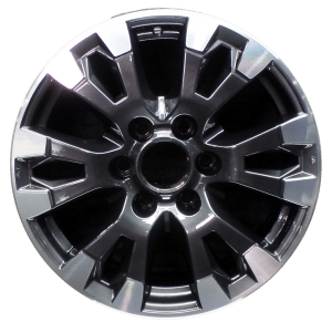 Genuine factory OEM Machined w/ Charcoal Pockets wheel for 2017-2024 Nissan Professionally remanufactured to like-new condition