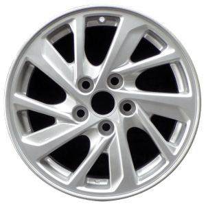 Genuine factory OEM All Silver wheel for 2018-2026 Mitsubishi Professionally remanufactured to like-new condition