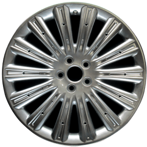 Genuine factory OEM Hyper Silver wheel for 2013-2016 Lincoln Professionally remanufactured to like-new condition