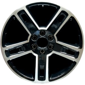 Genuine factory OEM Machined w/ Black Pockets wheel for 2014-2020 Cadillac, Chevrolet, GMC Professionally remanufactured to like-new condition