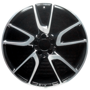 Genuine factory OEM Machined w/ Black Pockets Front wheel for 2017-2023 Mercedes-Benz Front Professionally remanufactured to like-new condition