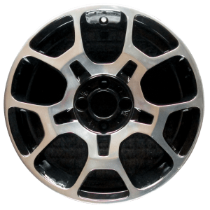 Genuine factory OEM Polished w/ Black Pockets wheel for 2012-2019 Fiat Professionally remanufactured to like-new condition