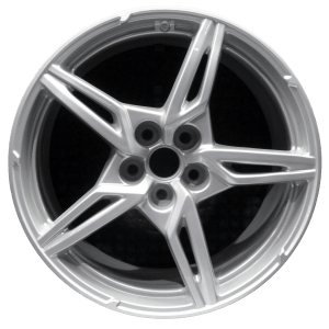 Genuine factory OEM All Silver Front wheel for 2020-2023 Chevrolet Front Professionally remanufactured to like-new condition