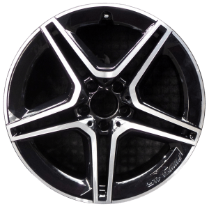 Genuine factory OEM Machined w/ Charcoal Pockets wheel for 2020 Mercedes-Benz Professionally remanufactured to like-new condition