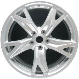 Genuine factory OEM Light Hyper Rear wheel for 2009-2012 Nissan Rear Professionally remanufactured to like-new condition