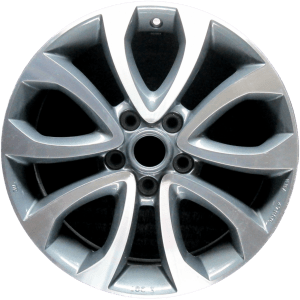 Genuine factory OEM Machined w/ Charcoal Pockets wheel for 2011-2017 Nissan Professionally remanufactured to like-new condition