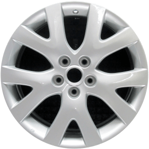 Genuine factory OEM All Silver wheel for 2006-2009 Mazda Professionally remanufactured to like-new condition